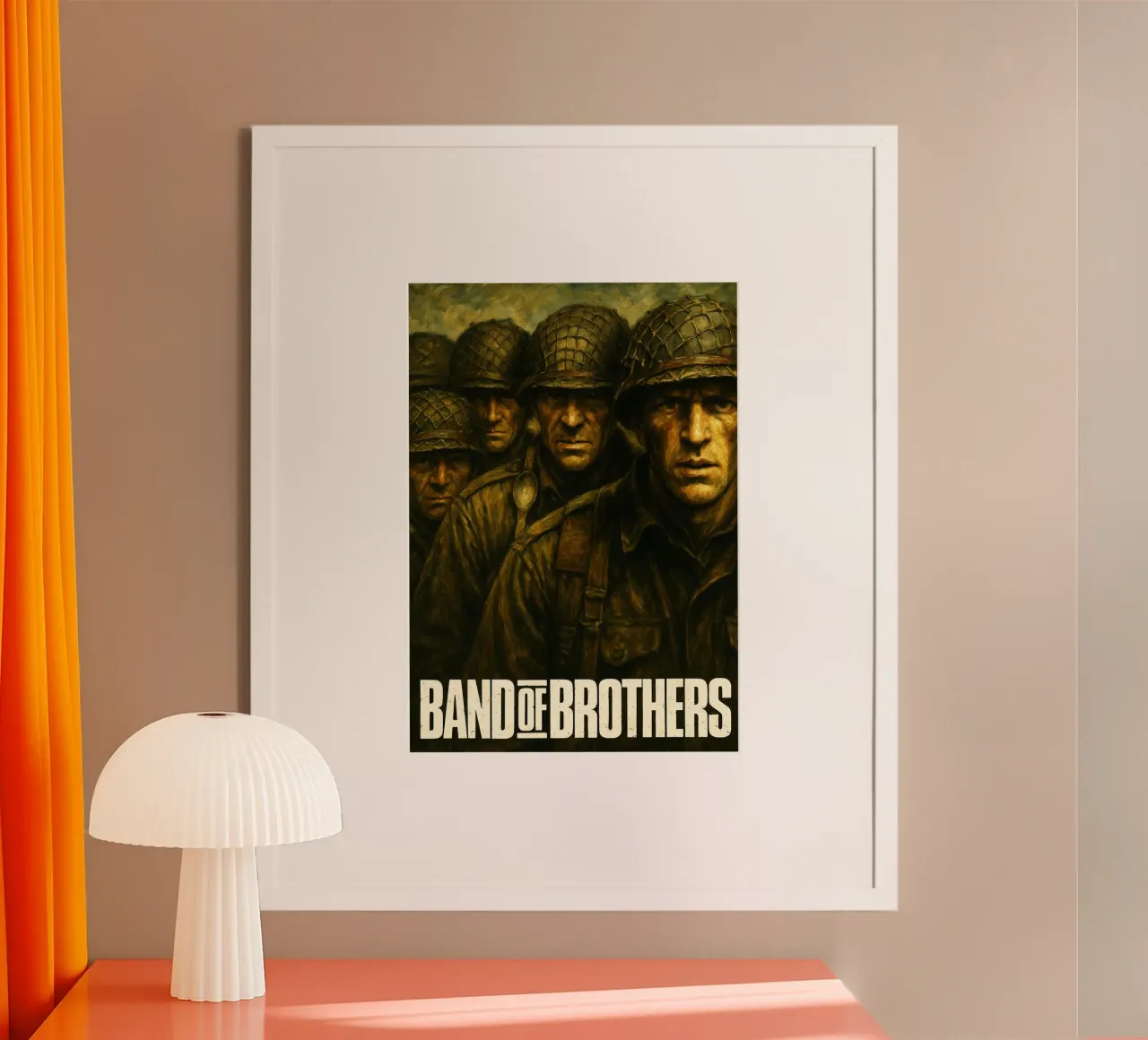 Band of brother repainting redraw imagination reproduction hahnemühle by SIQAYA