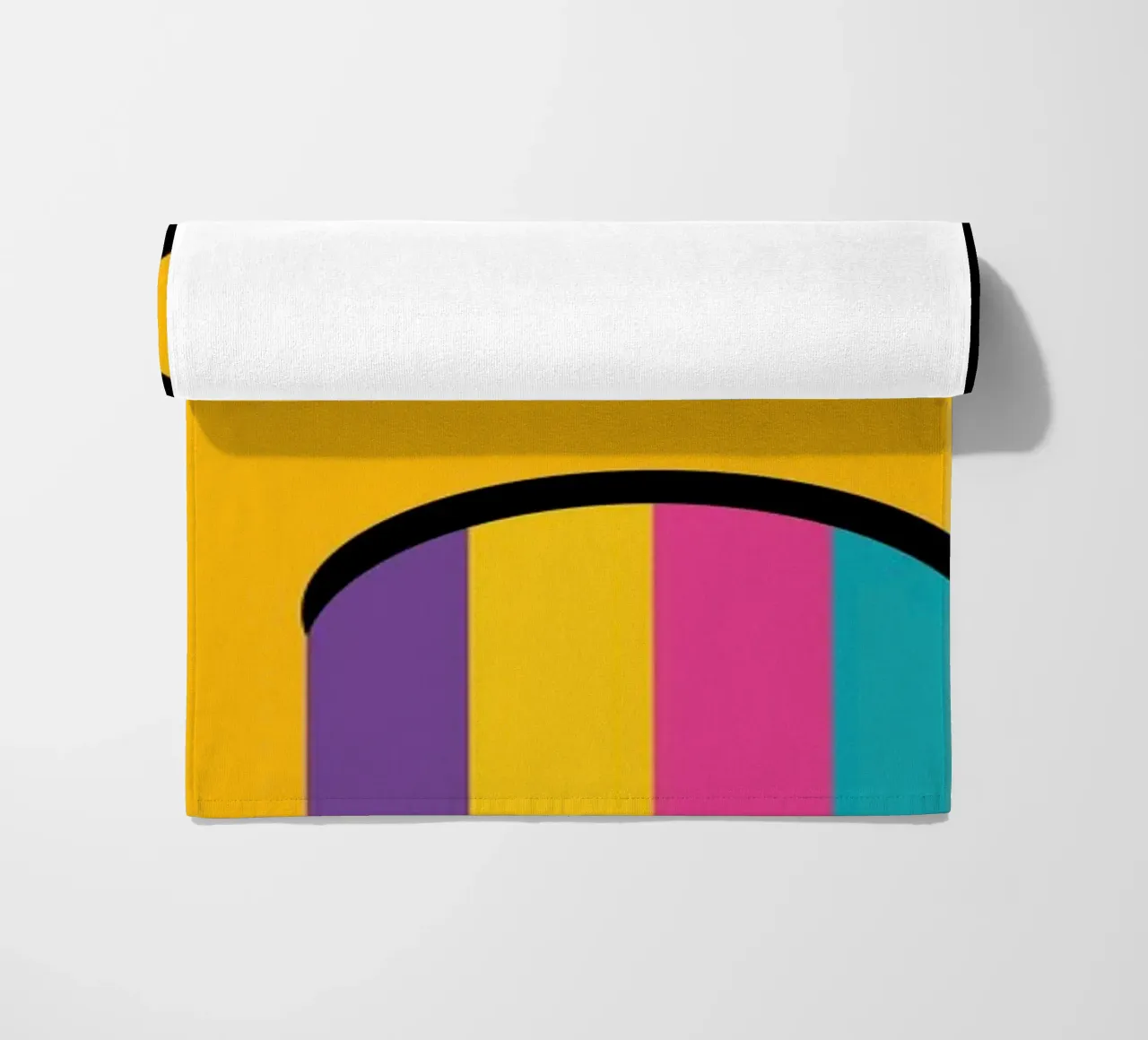 Mokaky No Bad Days - Groovy Grafik-Kunstdruck Strandtuch von NorwesClub