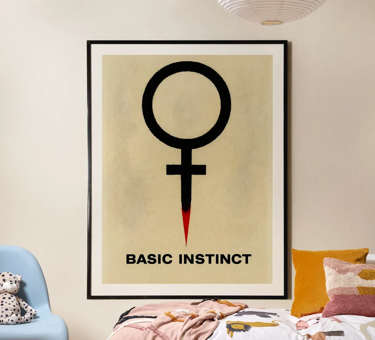 instinct de base peinture imagination poster de SIQAYA