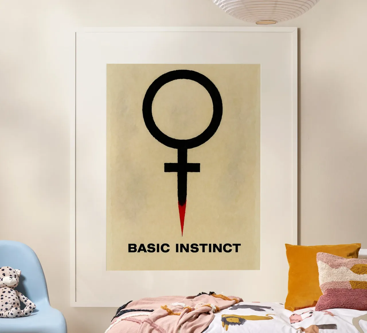 instinct de base peinture imagination poster de SIQAYA