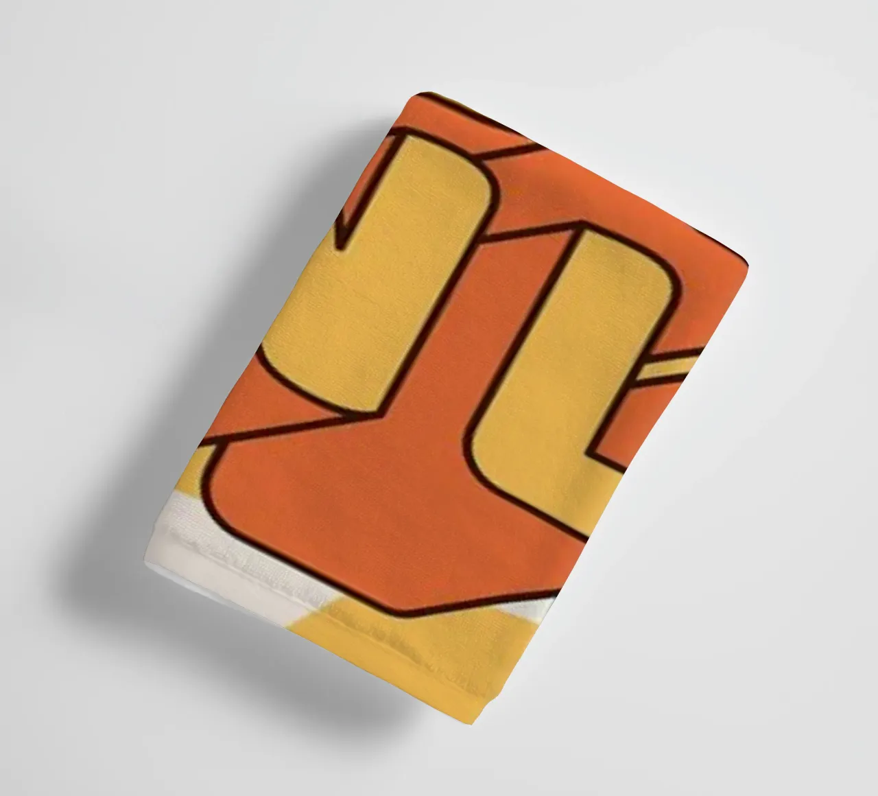 Positive Vibes Kunst | Groovy Nur gute Vibes drucken Handtuch von NorwesClub