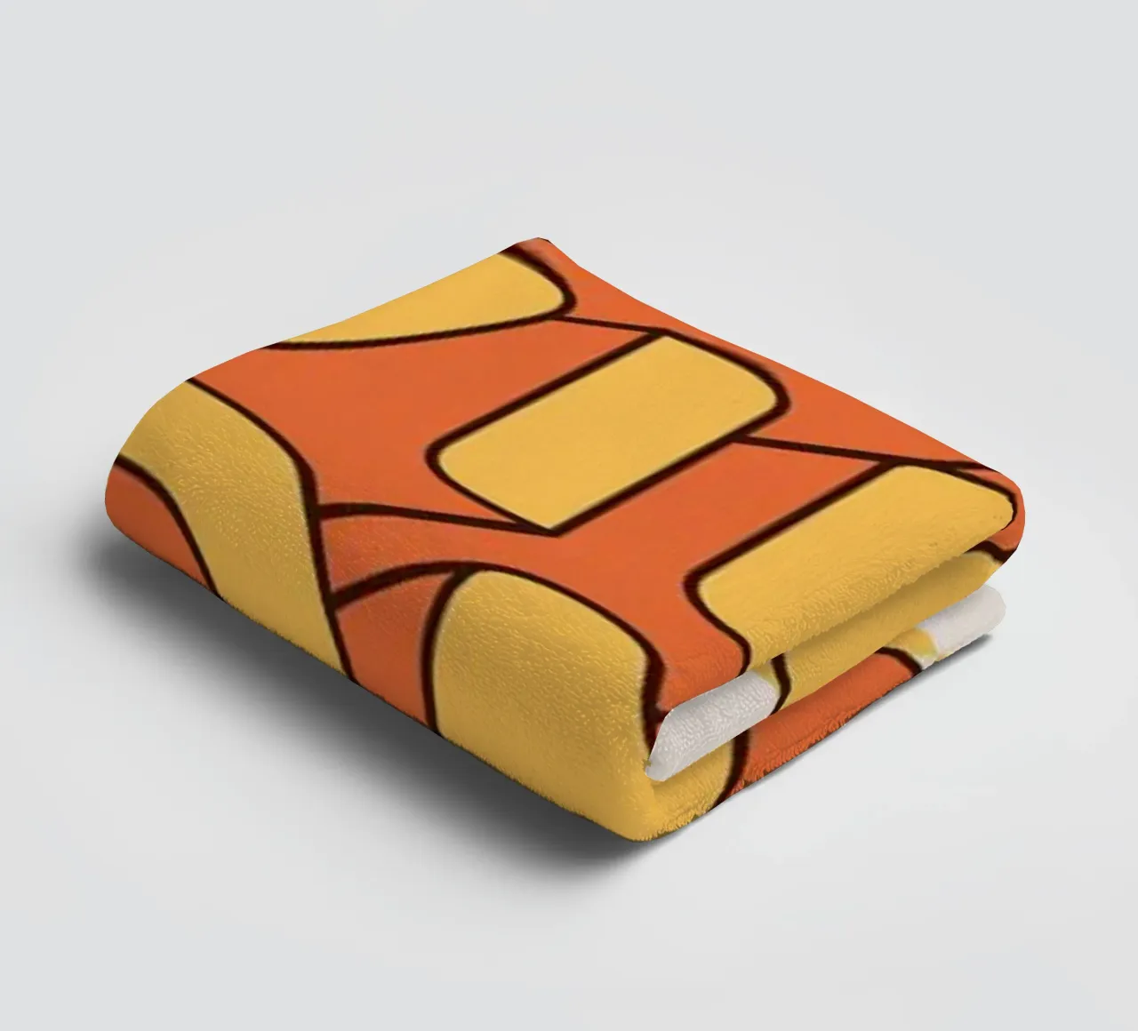 Positive Vibes Art | Groovy Good Vibes Only Print serviette de bain de NorwesClub