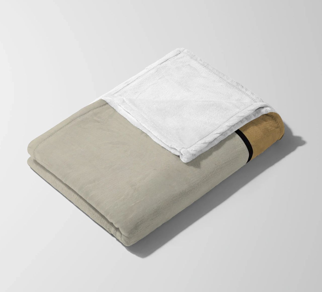 Minimal graceful line art abstract 10 coperta in pile da Little Dean