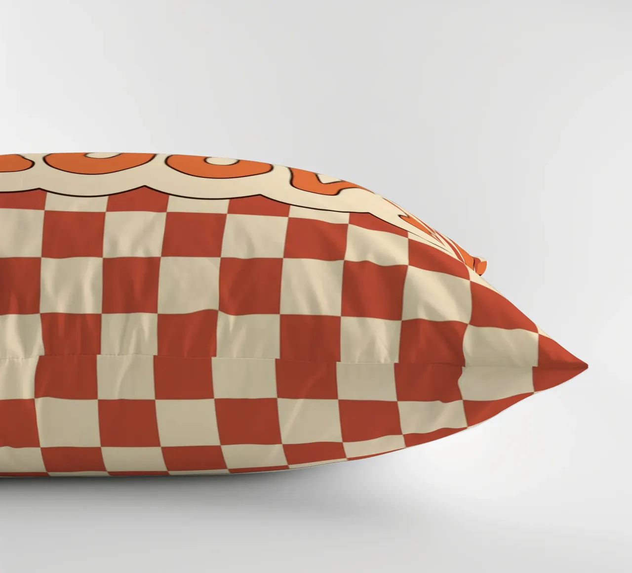 Groovy Aesthetic Art | Retro GROOVY Cloud Print decorative cushion by NorwesClub