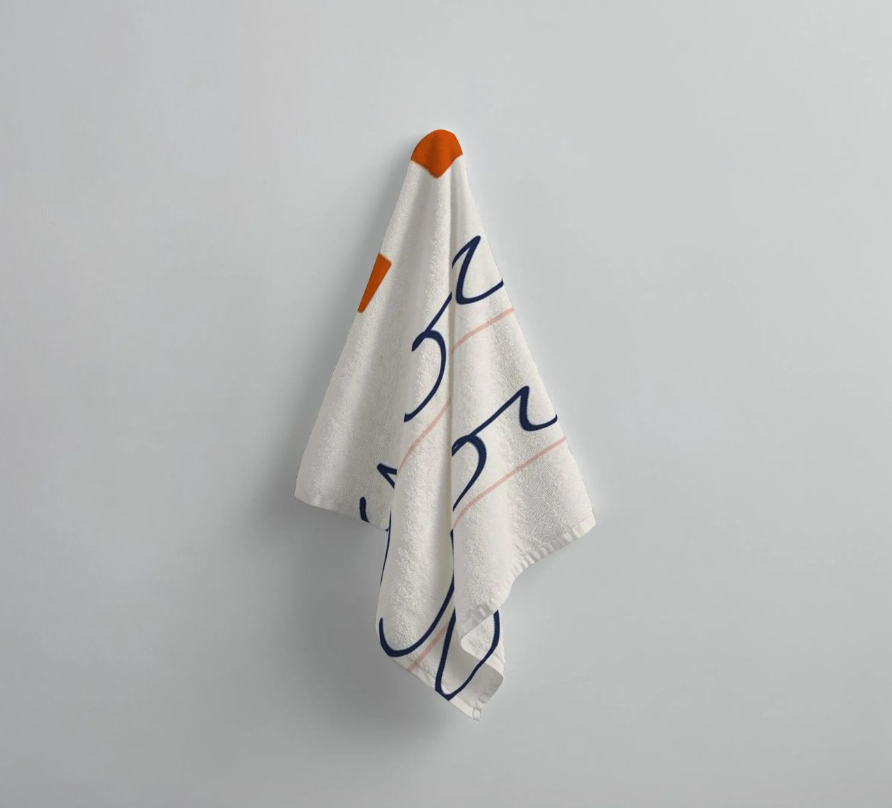 Wish List Art | My Wish List Is You Print serviette de bain de NorwesClub