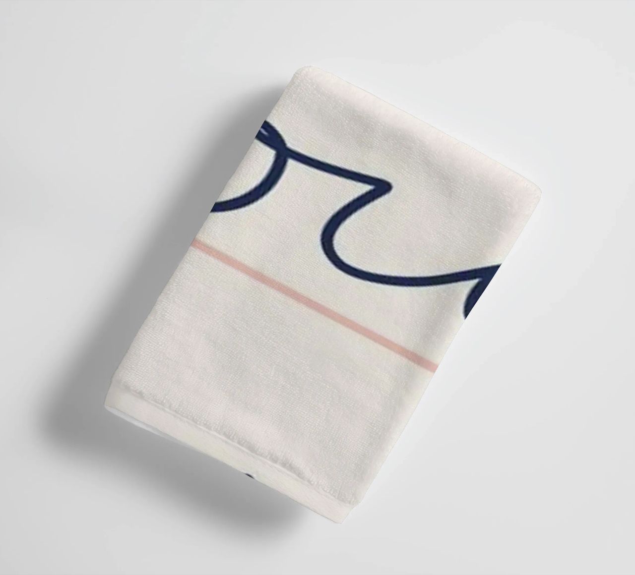 Wish List Art | My Wish List Is You Print serviette de bain de NorwesClub