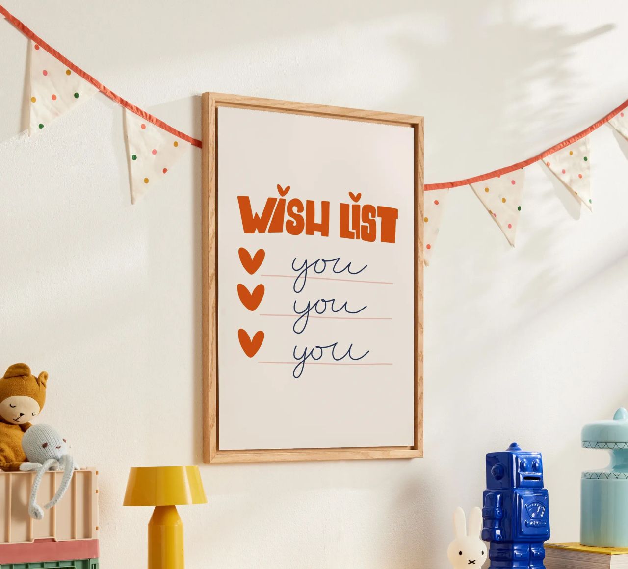 Wish List Art | Mi lista de deseos eres tú Print metacrilato de NorwesClub