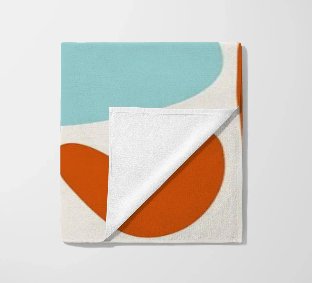 Modern Shape Pattern | Abstract Grid Print toalla de playa de NorwesClub
