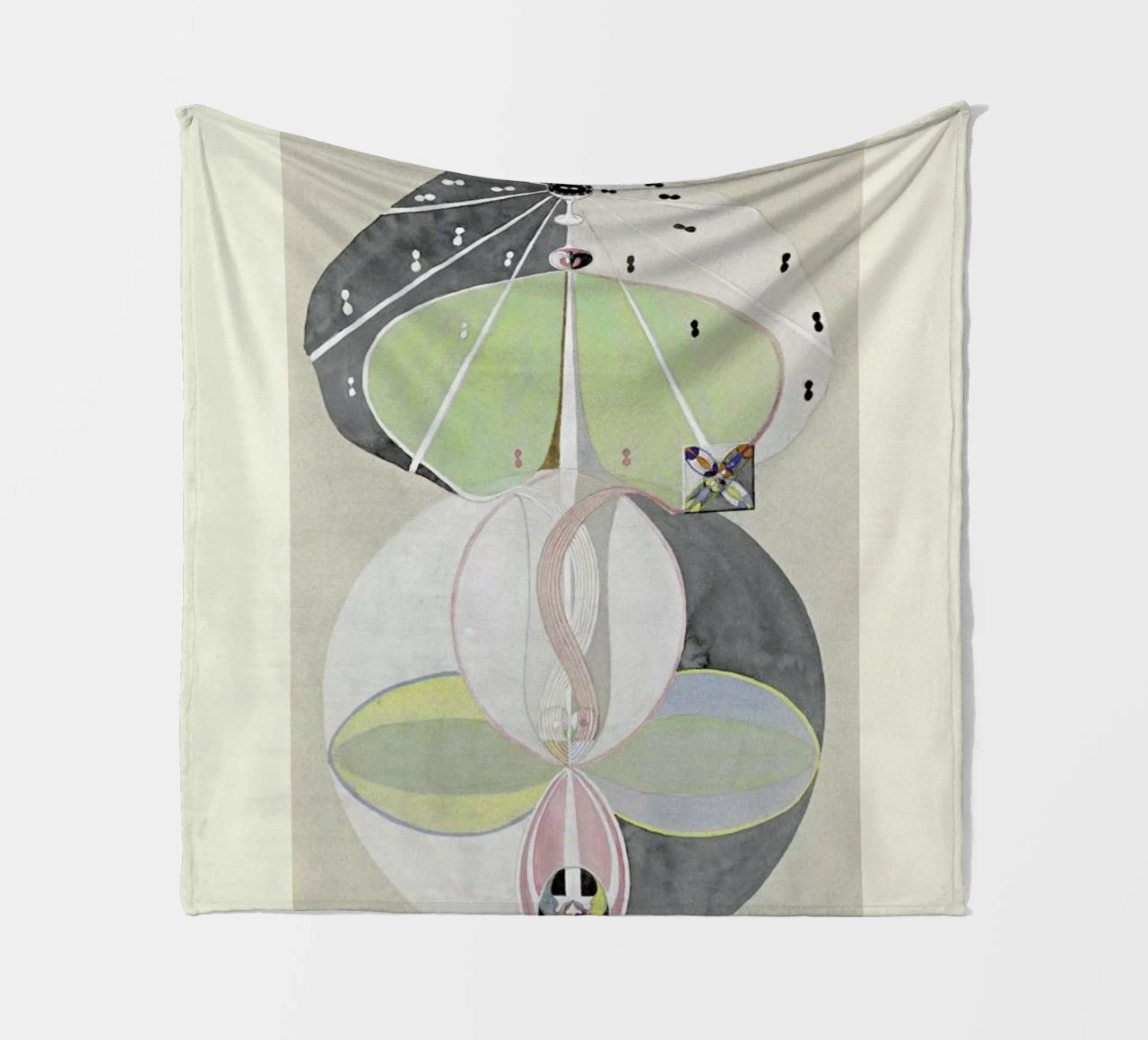 Hilma af Klint - Tree of Knowledge fleece blanket by Vintage by JUNIQE