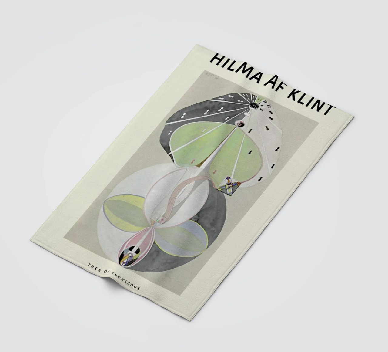 Hilma af Klint - Tree of Knowledge fleece blanket by Vintage by JUNIQE