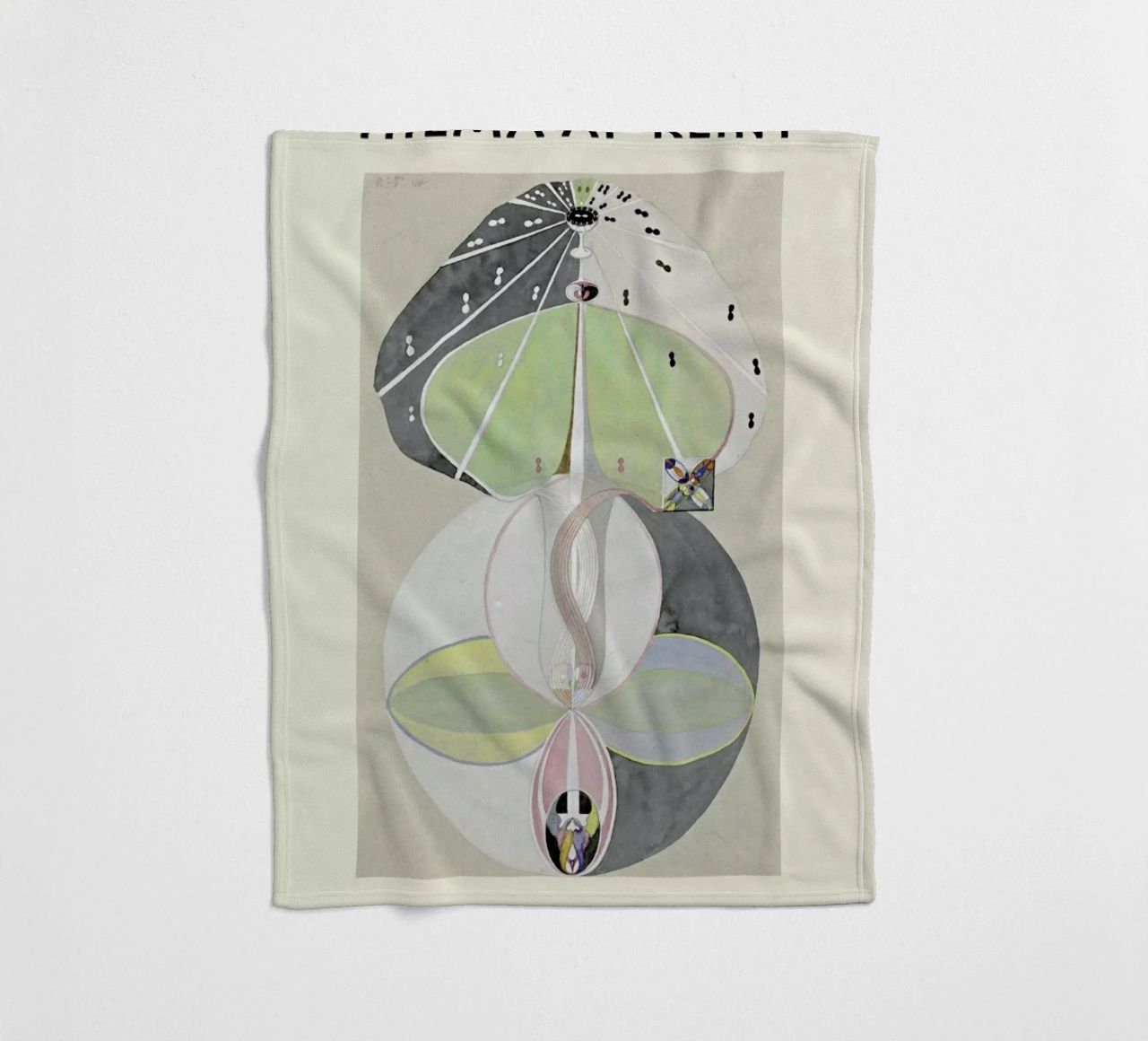 Hilma af Klint - Tree of Knowledge fleece blanket by Vintage by JUNIQE