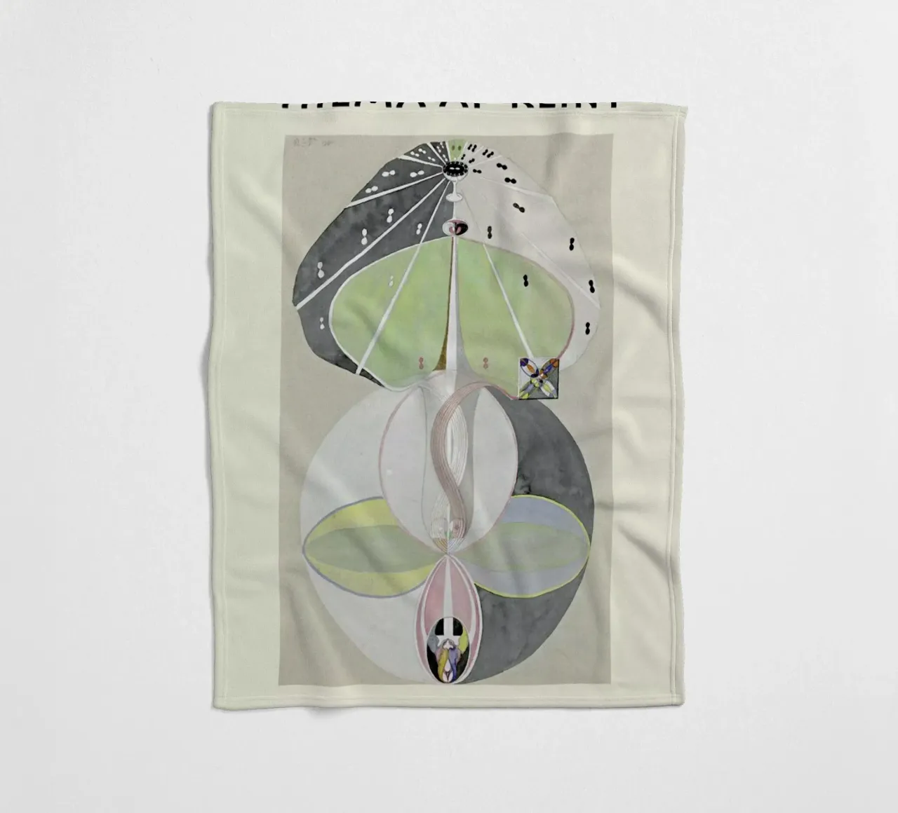 Hilma af Klint - Tree of Knowledge coperta in pile da Vintage by JUNIQE