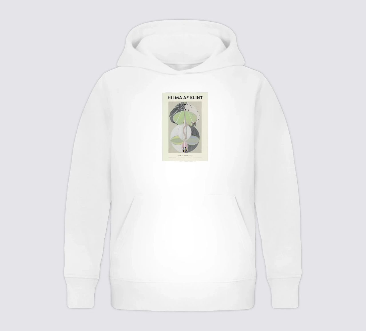 Hilma af Klint - Tree of Knowledge felpa bambino con cappuccio da Vintage by JUNIQE