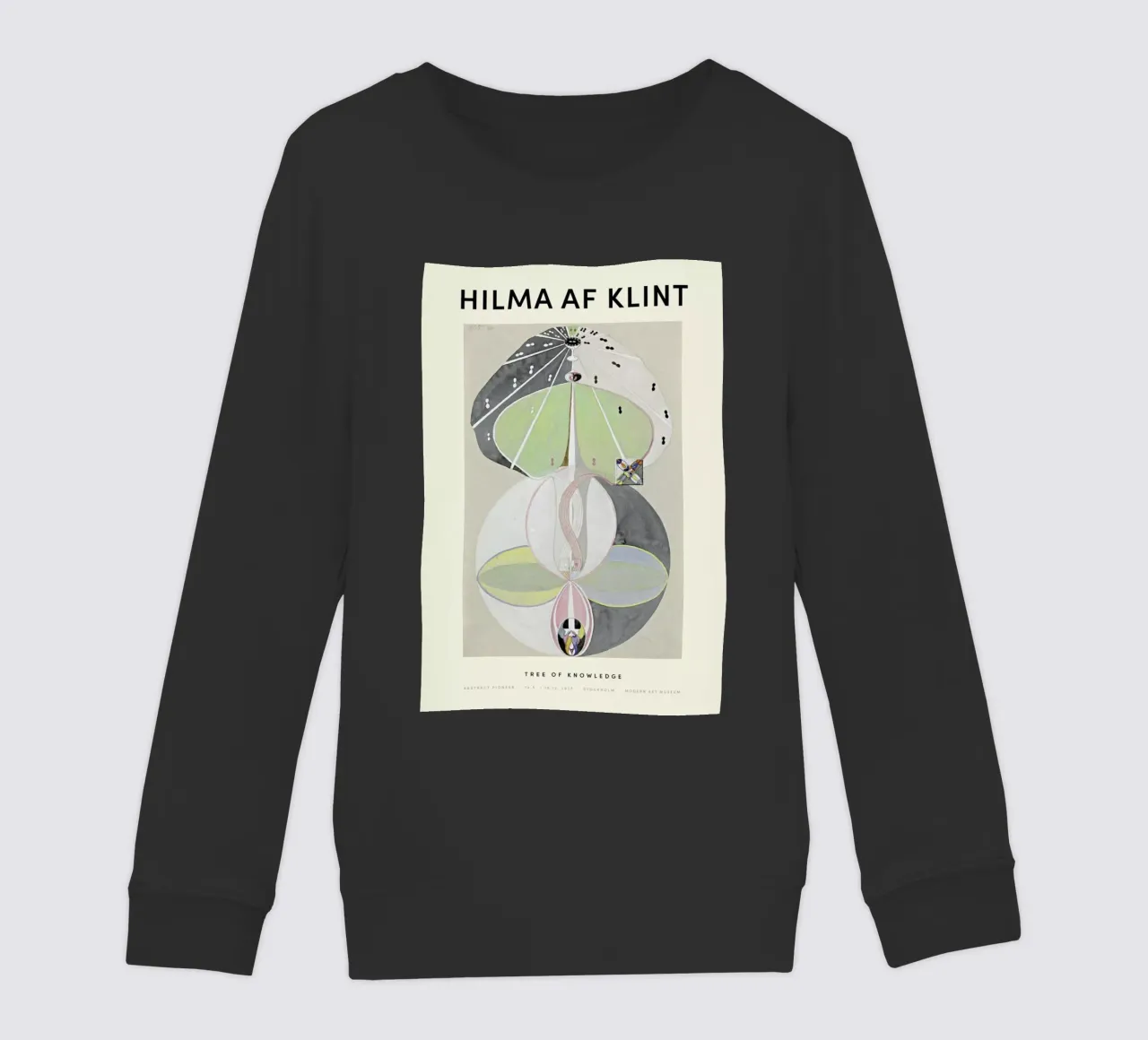 Hilma af Klint - Tree of Knowledge felpa bambino da Vintage by JUNIQE