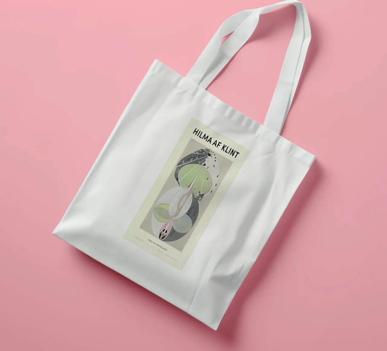 Hilma af Klint - Tree of Knowledge borsa in juta da Vintage by JUNIQE