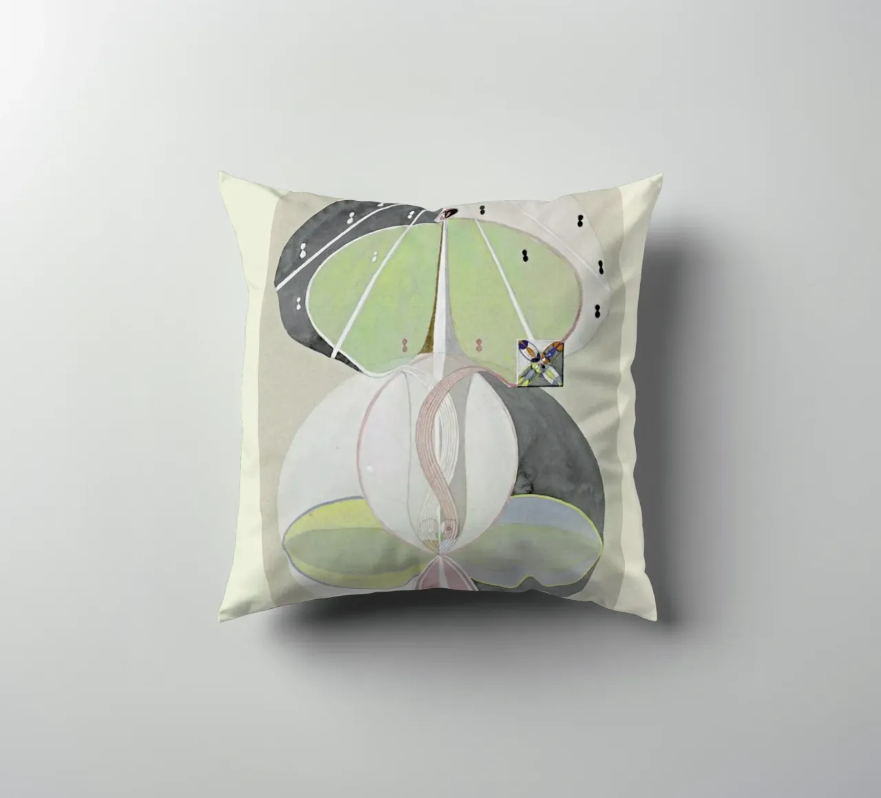 Hilma af Klint - Tree of Knowledge decorative cushion by Vintage by JUNIQE