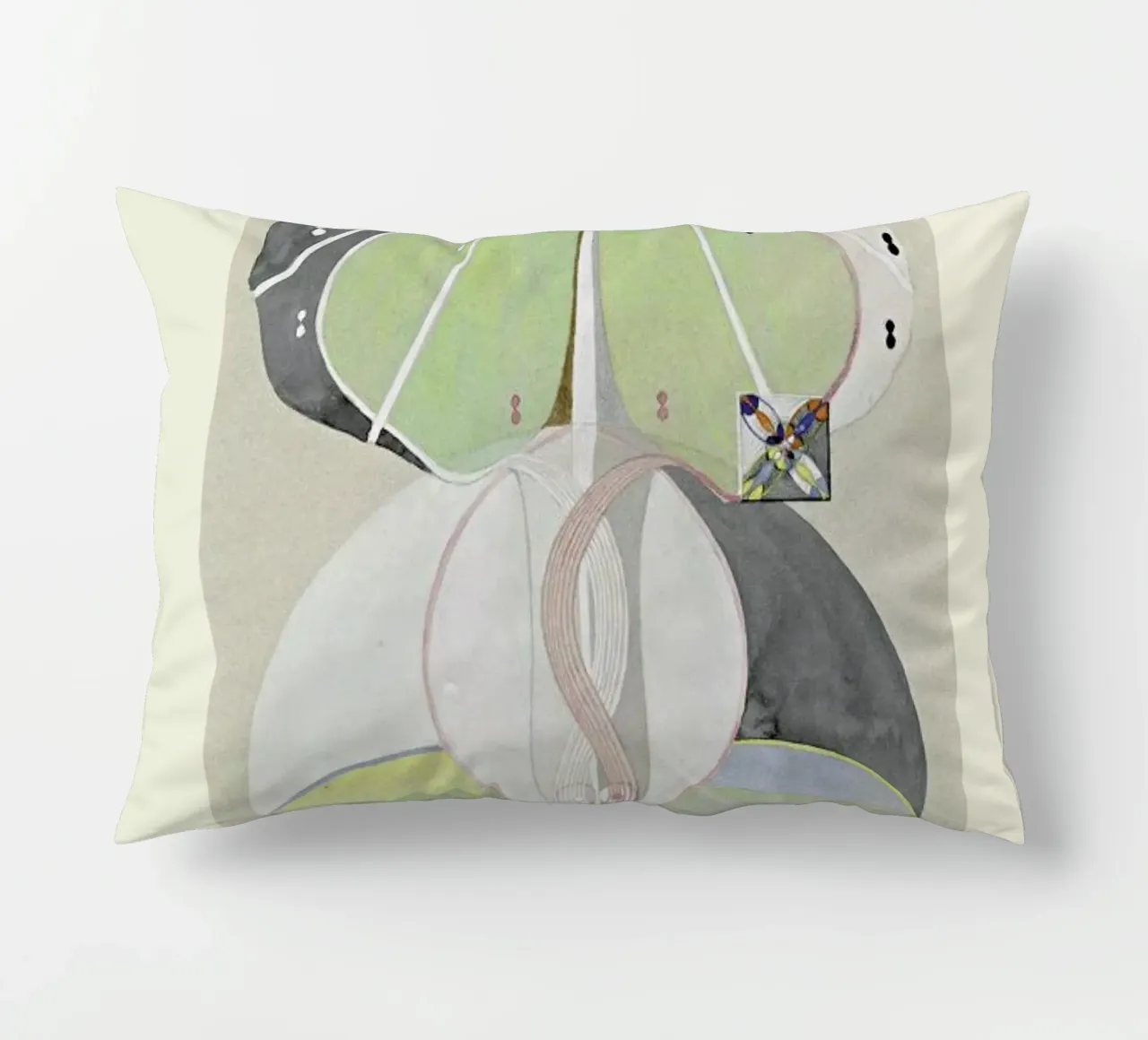 Hilma af Klint - Tree of Knowledge Kissen von Vintage by JUNIQE