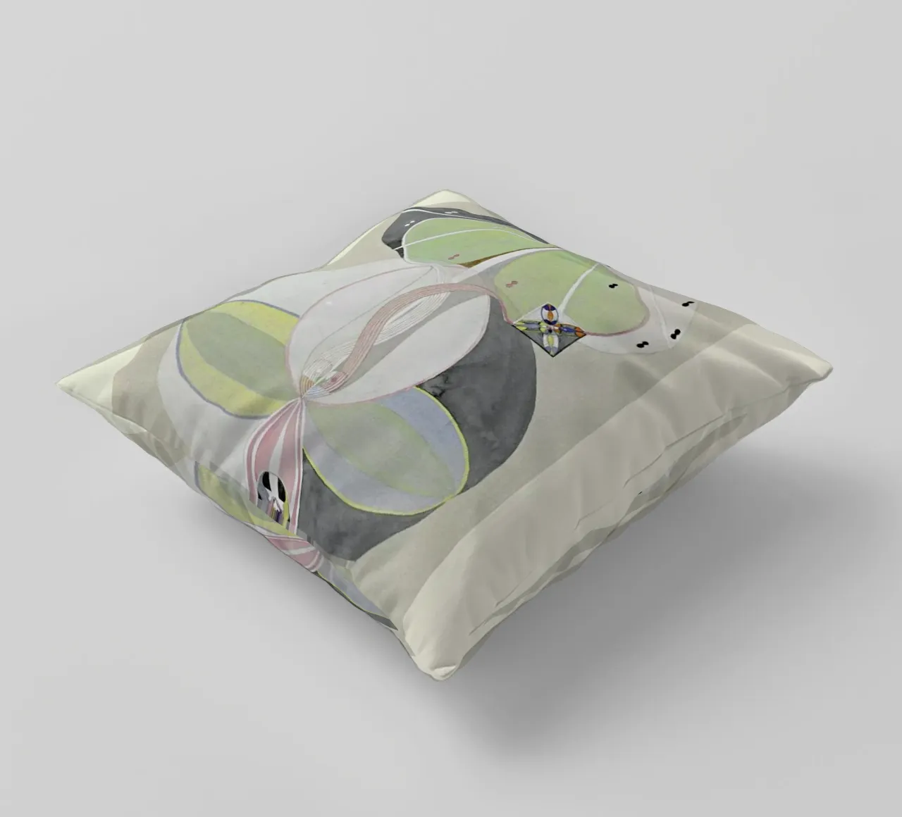 Hilma af Klint - Tree of Knowledge decorative cushion by Vintage by JUNIQE