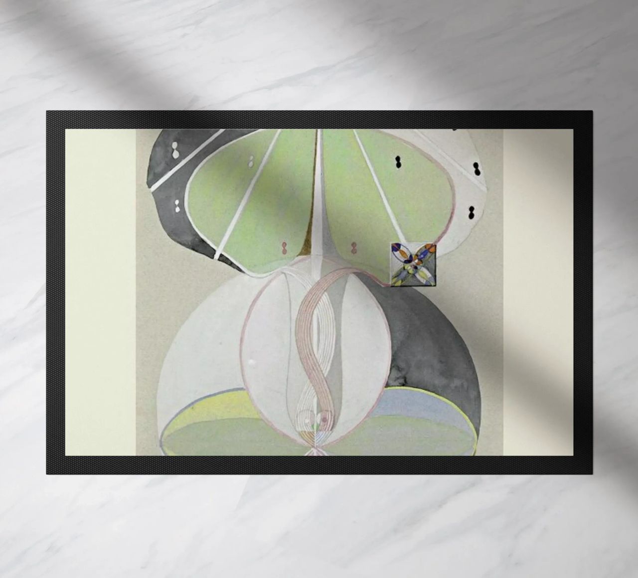 Hilma af Klint - Tree of Knowledge doormat by Vintage by JUNIQE