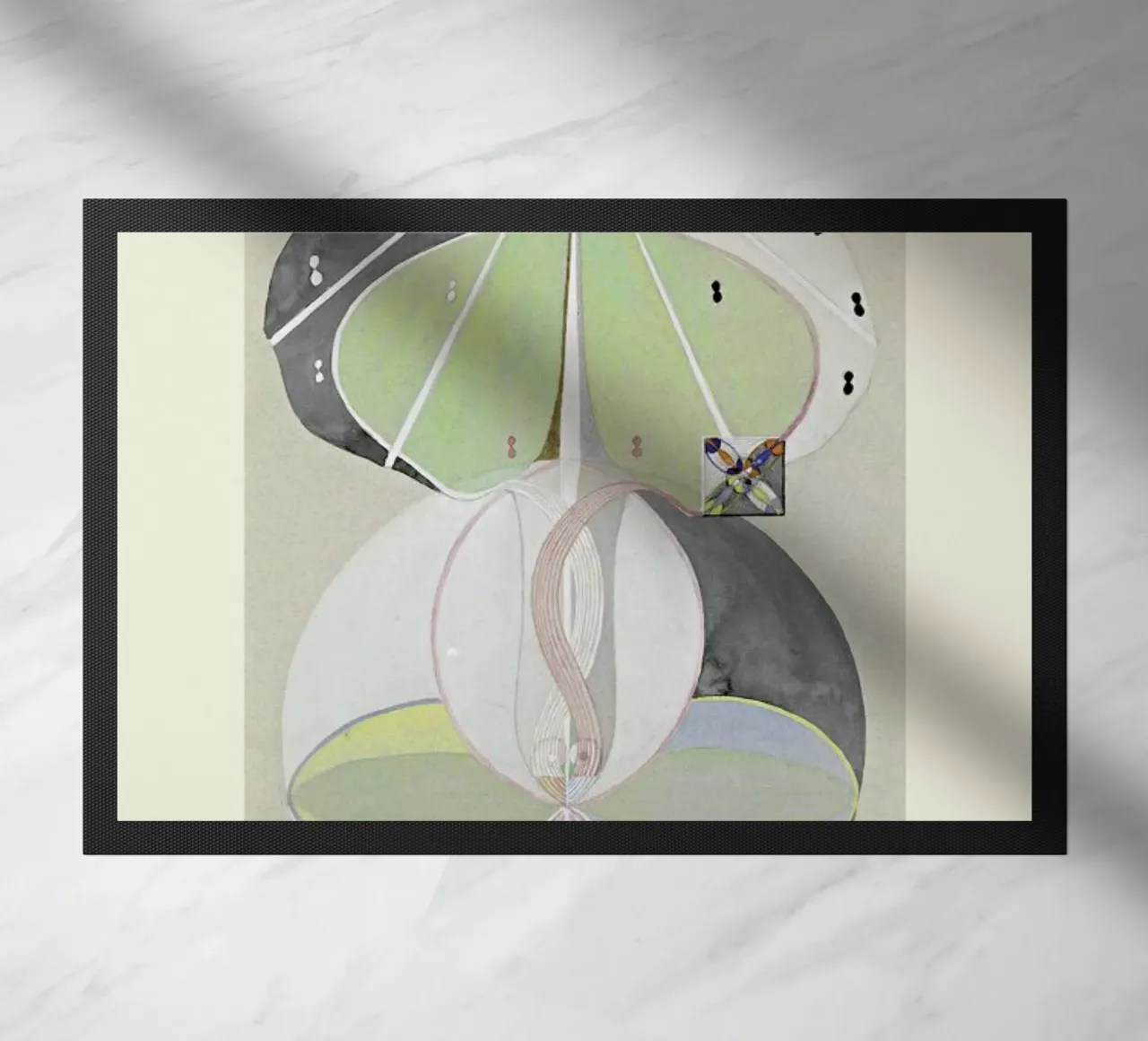 Hilma af Klint - Tree of Knowledge paillasson de Vintage by JUNIQE