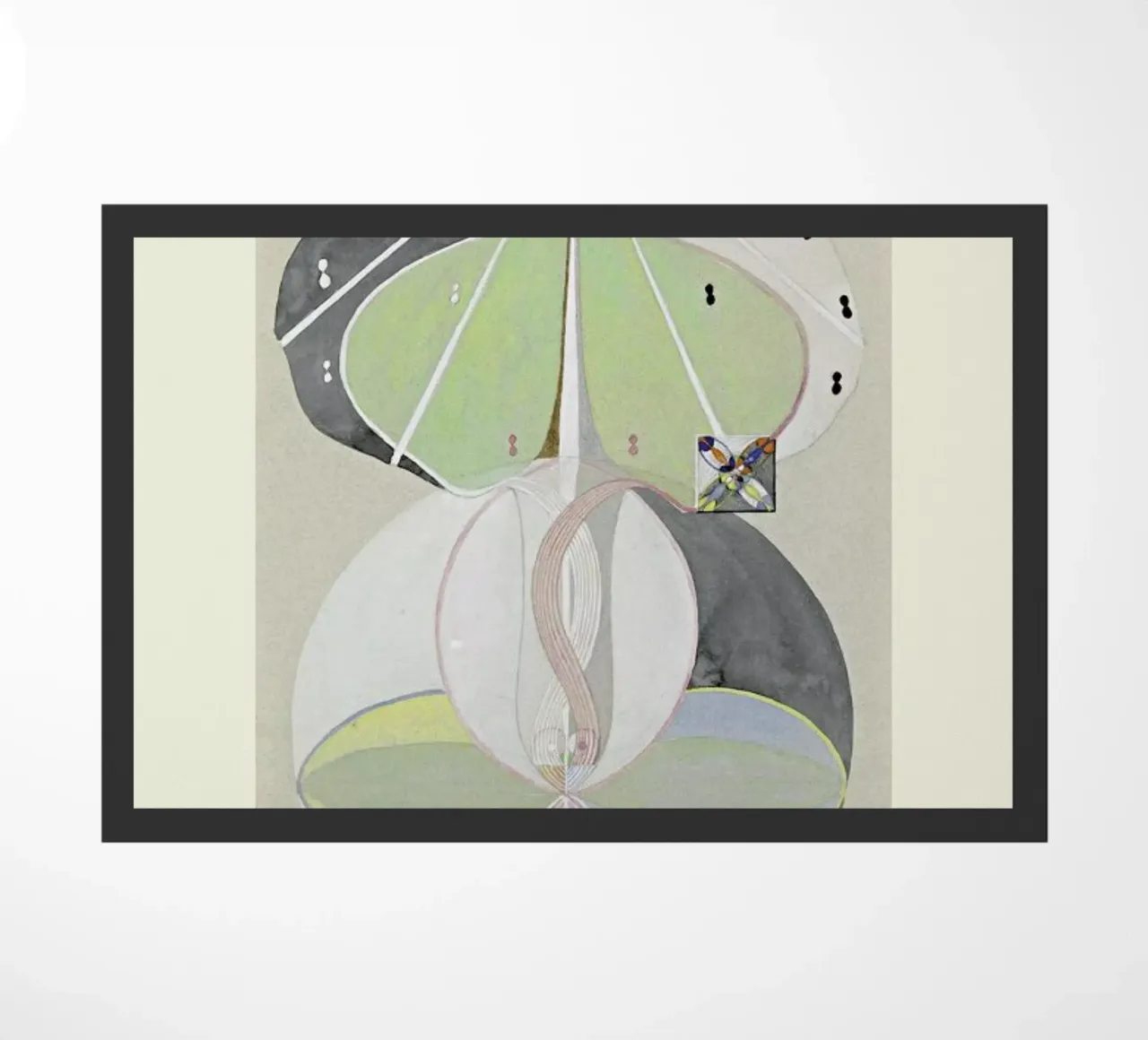 Hilma af Klint - Tree of Knowledge Fußmatte von Vintage by JUNIQE