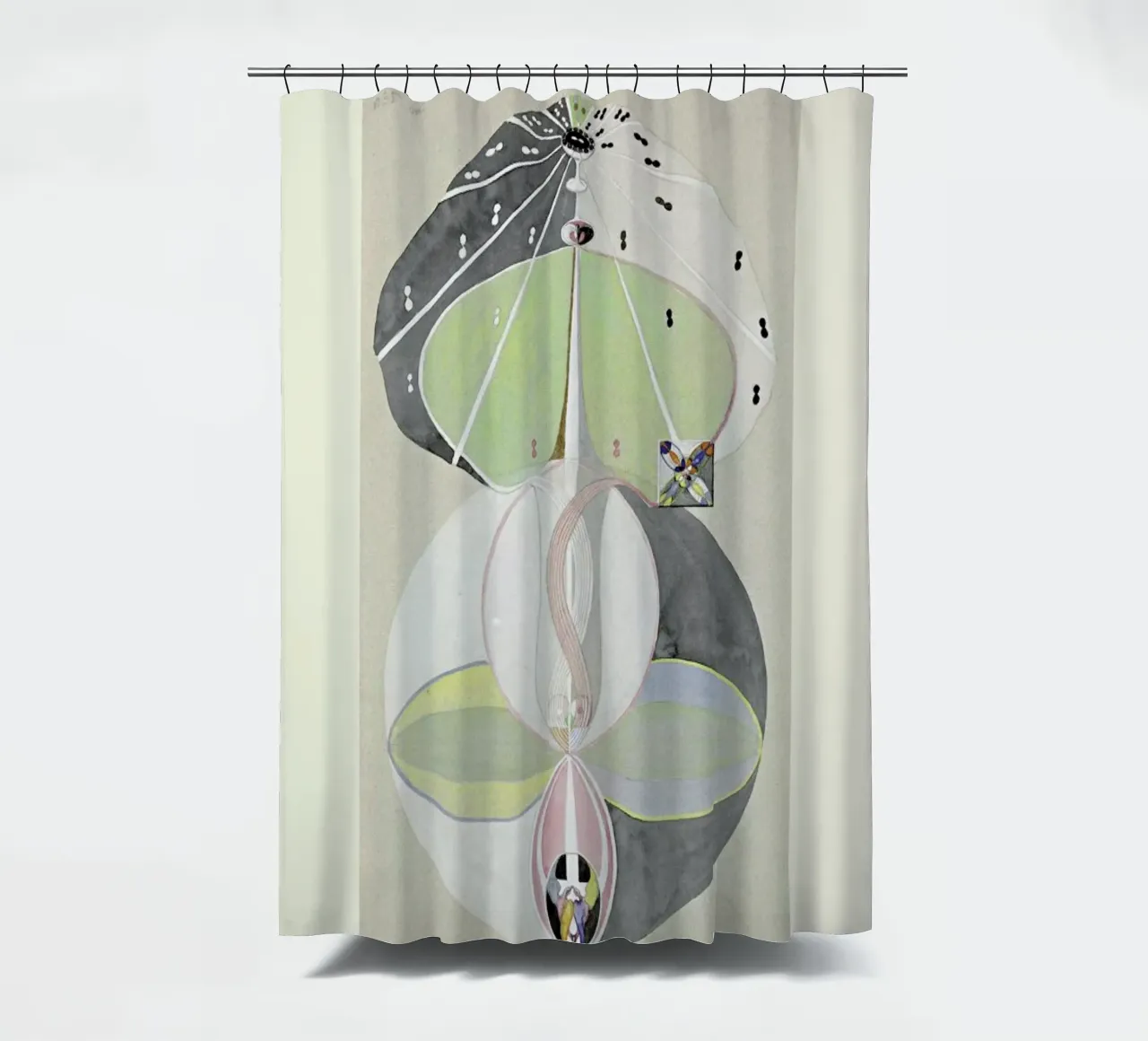 Hilma af Klint - Tree of Knowledge tenda da doccia da Vintage by JUNIQE