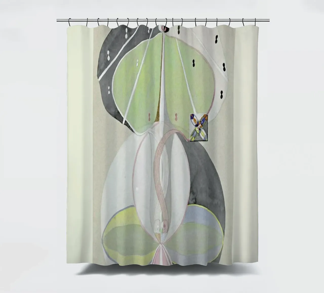 Hilma af Klint - Tree of Knowledge tenda da doccia da Vintage by JUNIQE