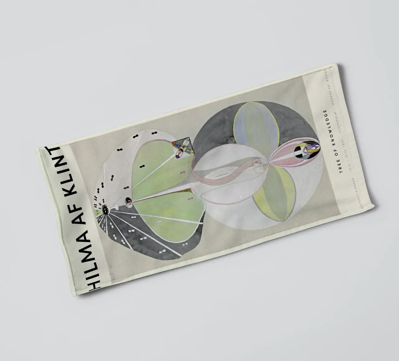Hilma af Klint - Tree of Knowledge towel by Vintage by JUNIQE