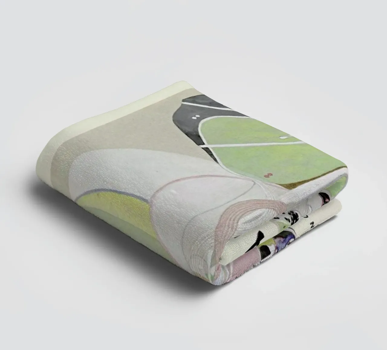 Hilma af Klint - Tree of Knowledge towel by Vintage by JUNIQE
