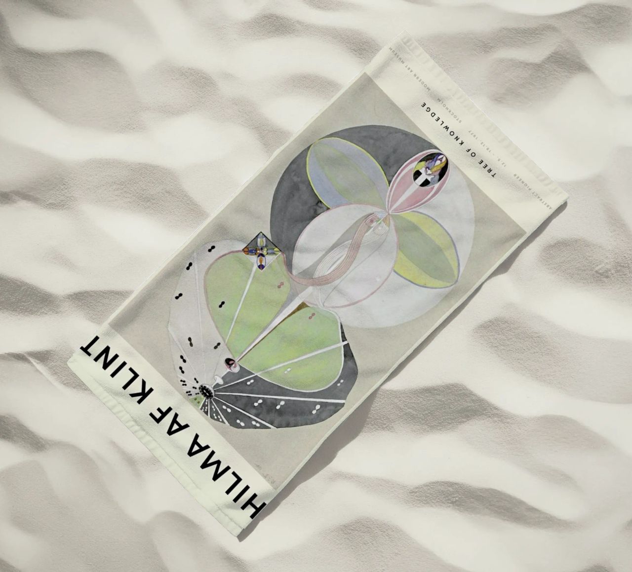 Hilma af Klint - Tree of Knowledge beach towel by Vintage by JUNIQE