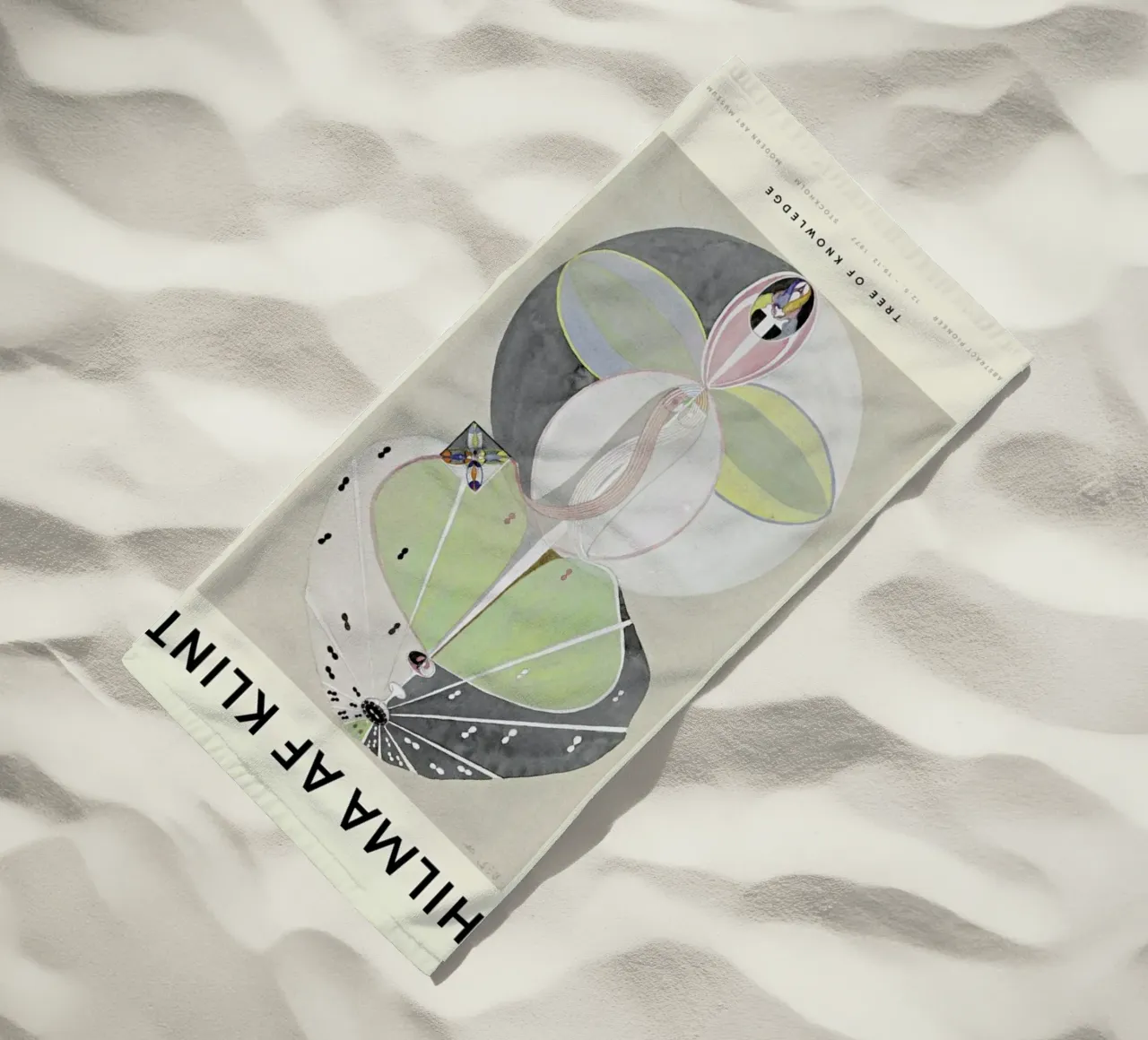 Hilma af Klint - Tree of Knowledge telo mare da Vintage by JUNIQE