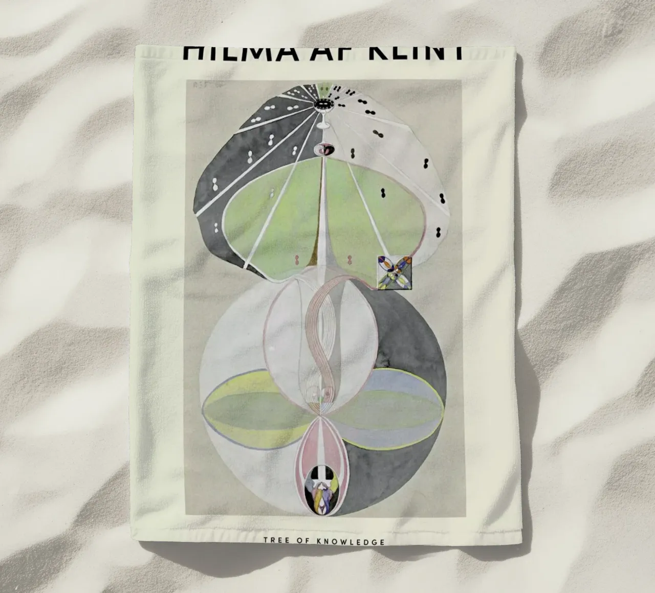Hilma af Klint - Tree of Knowledge telo mare da Vintage by JUNIQE