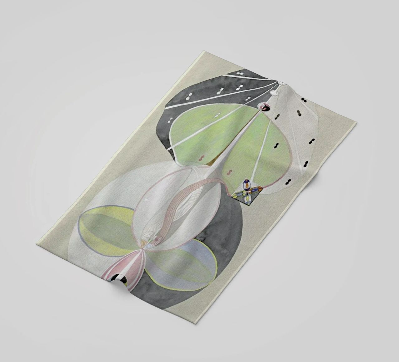 Hilma af Klint - Tree of Knowledge beach towel by Vintage by JUNIQE