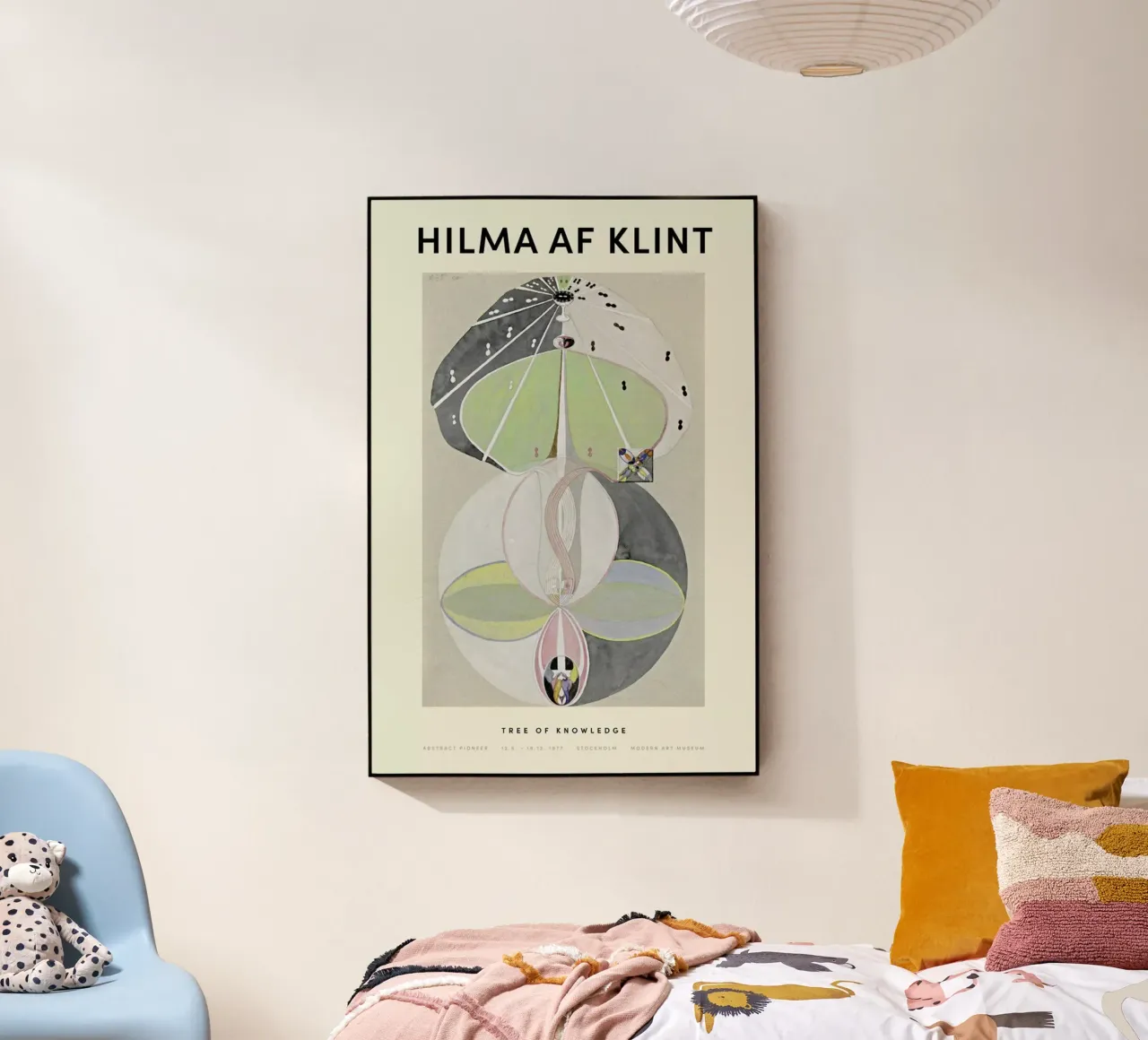 Hilma af Klint - Tree of Knowledge plexiglas de Vintage by JUNIQE