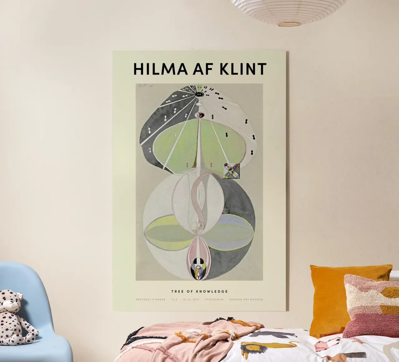 Hilma af Klint - Tree of Knowledge plexiglass da Vintage by JUNIQE