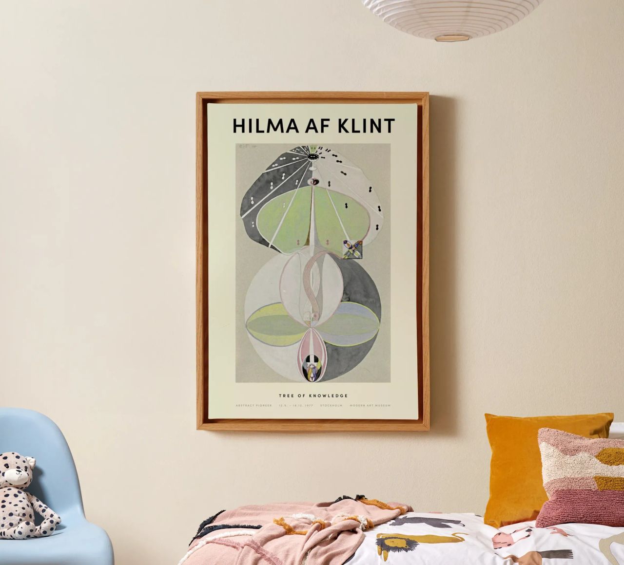 Hilma af Klint - Tree of Knowledge tela da Vintage by JUNIQE