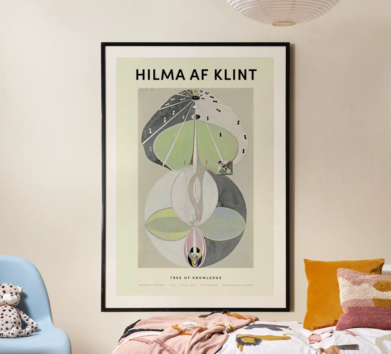 Hilma af Klint - Tree of Knowledge poster da Vintage by JUNIQE