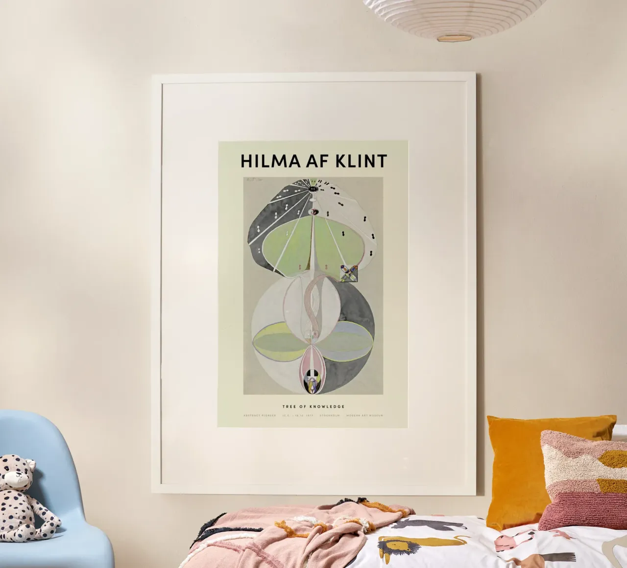 Hilma af Klint - Tree of Knowledge Hahnemühle von Vintage by JUNIQE