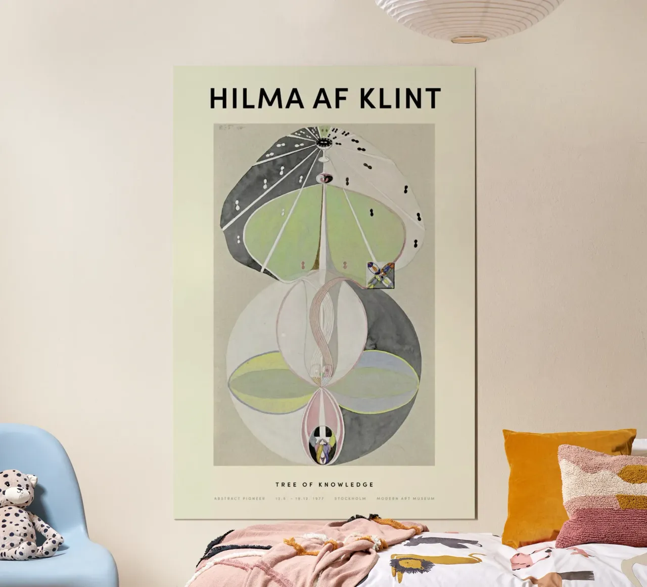 Hilma af Klint - Tree of Knowledge Hahnemühle von Vintage by JUNIQE
