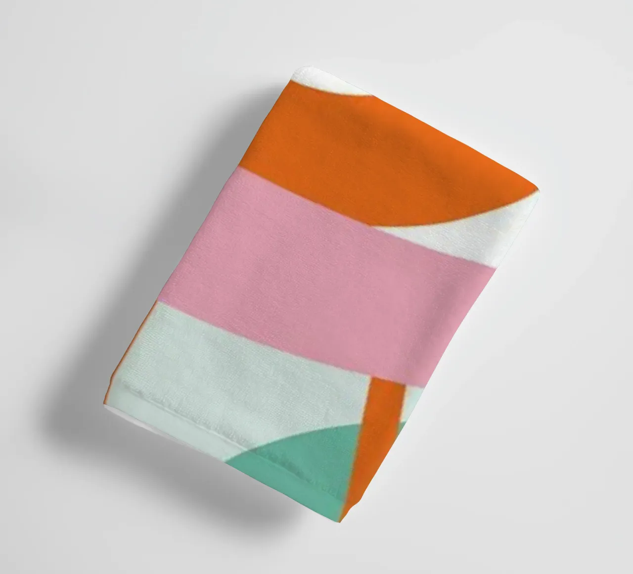 Eye Art | Abstract Oog Grafisch Ontwerp Print badhanddoek van NorwesClub