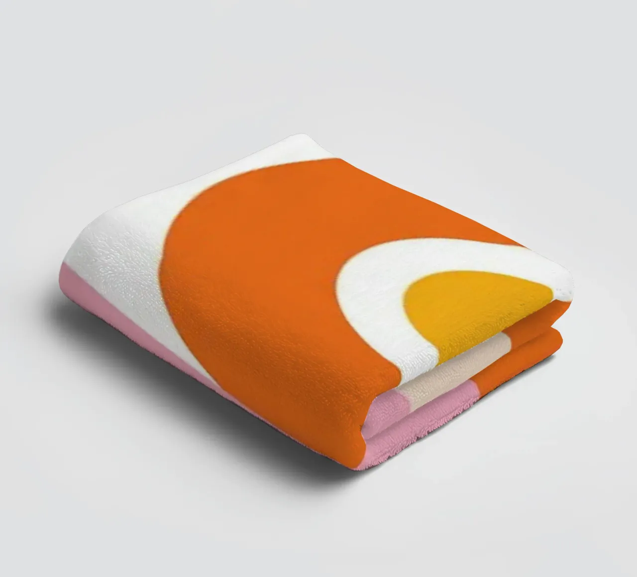 Eye Art | Abstract Oog Grafisch Ontwerp Print badhanddoek van NorwesClub