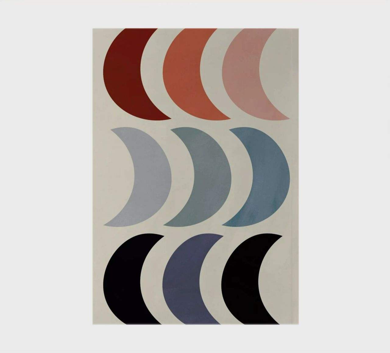 Crescents notebook by Pure