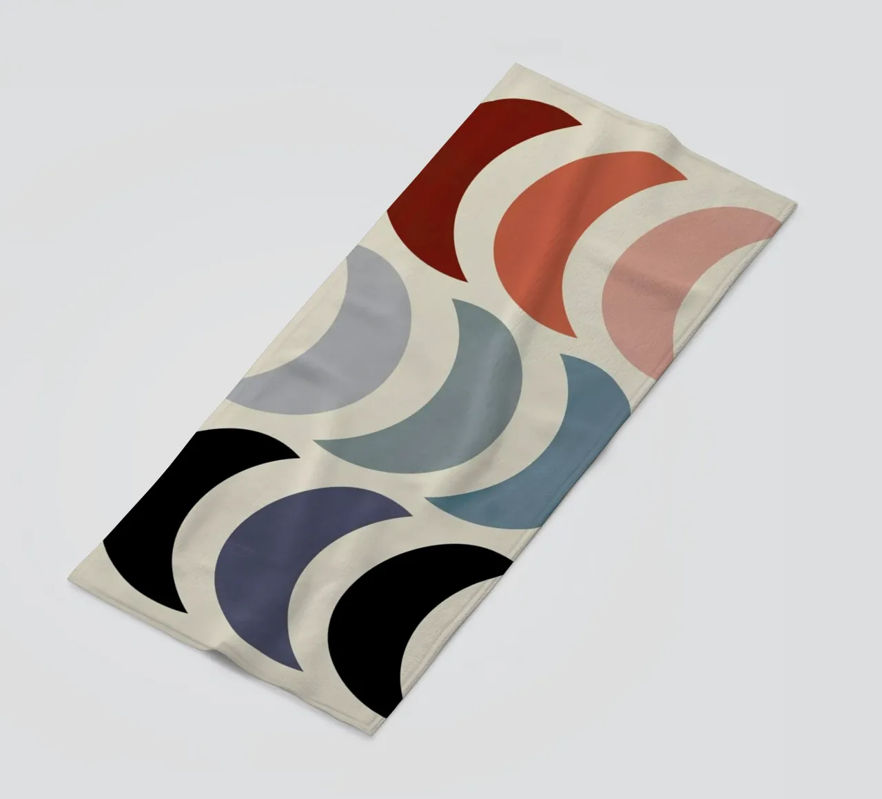 Crescents beach towel by Pure