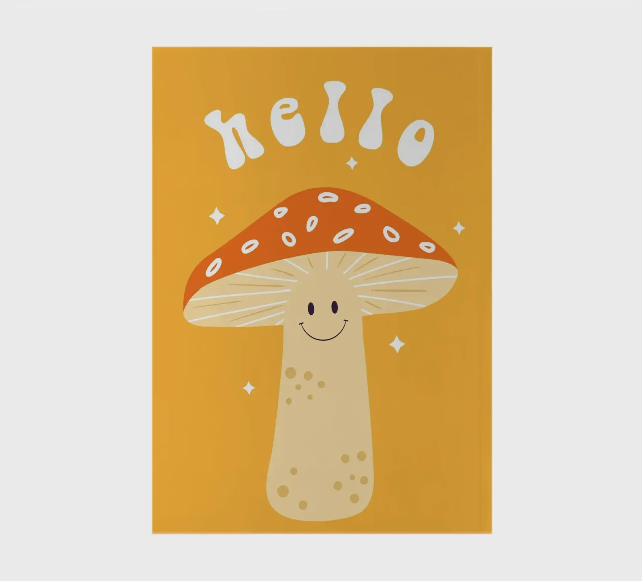 Funghi d'arte - Stampa amichevole Hello Mushroom diario da NorwesClub
