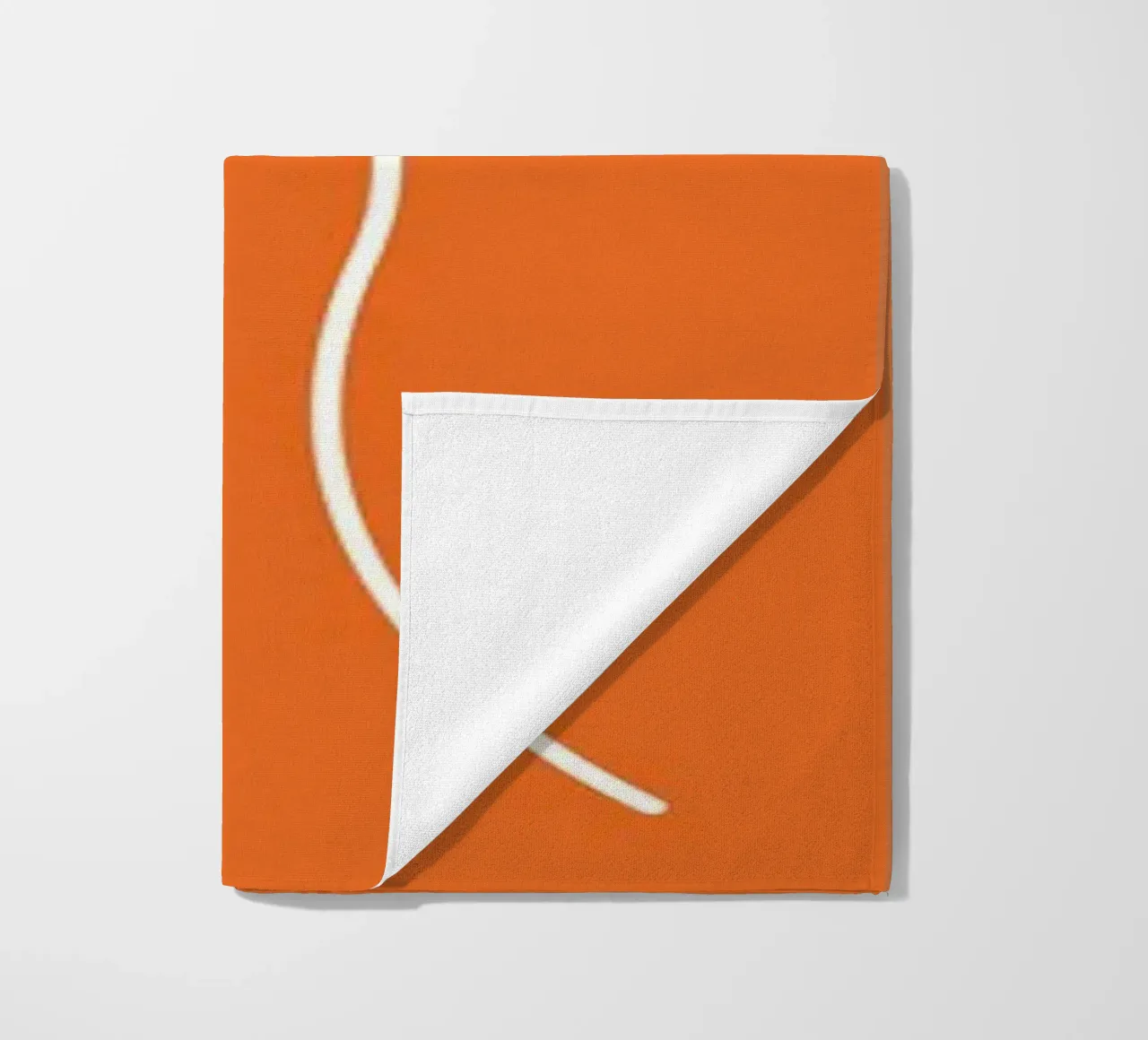 Design grafico groovy | Segno di pace stampato a mano telo mare da NorwesClub