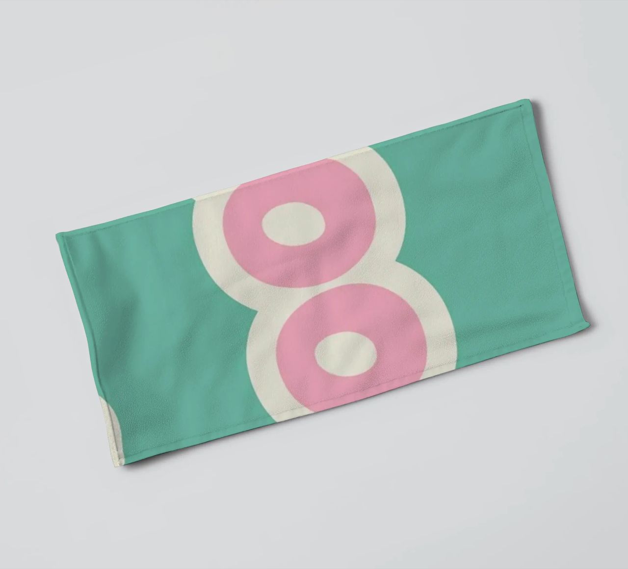 Botros Zaki Groovy Vibes - Psychedelic Art Print towel by NorwesClub