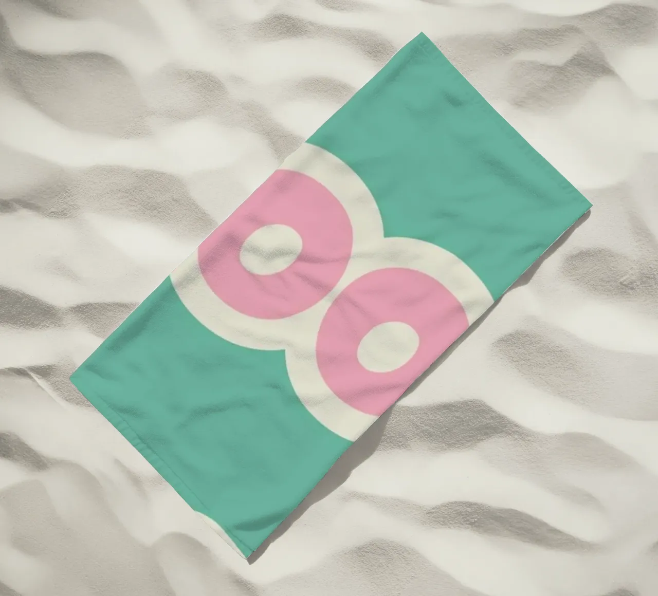 Botros Zaki Groovy Vibes - Psychedelic Art Print beach towel by NorwesClub