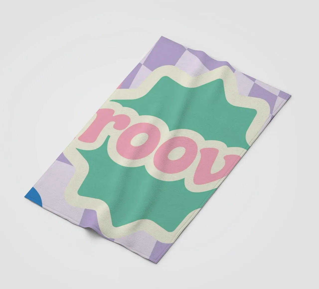 Botros Zaki Groovy Vibes - Psychedelischer Kunstdruck Fleecedecke von NorwesClub