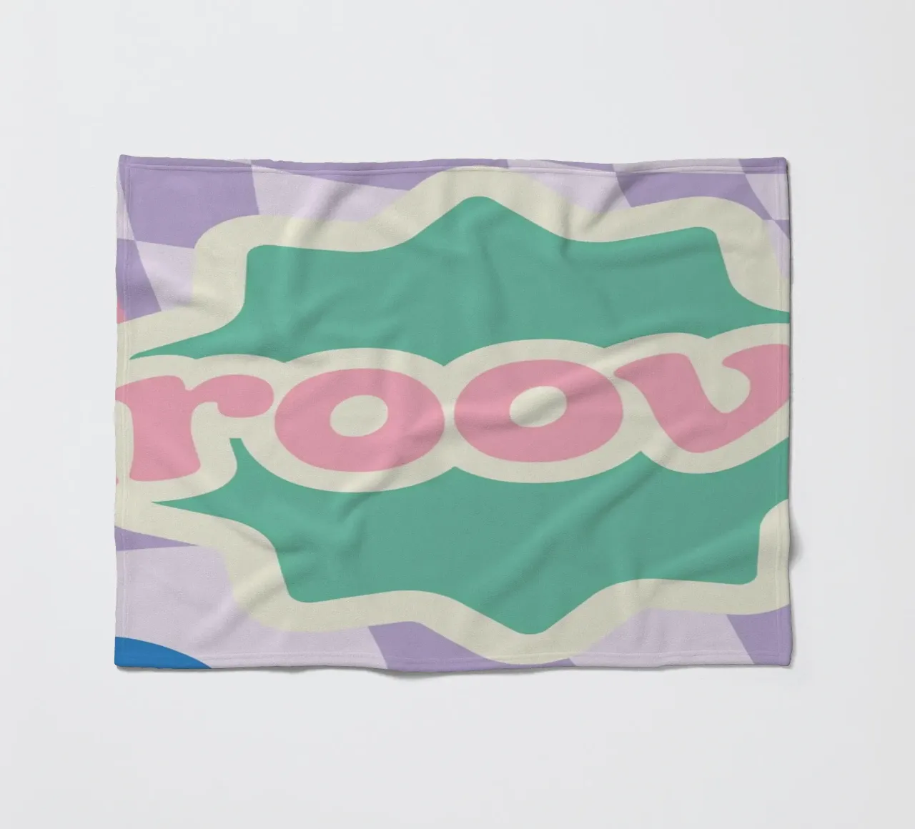 Botros Zaki Groovy Vibes - Psychedelischer Kunstdruck Fleecedecke von NorwesClub