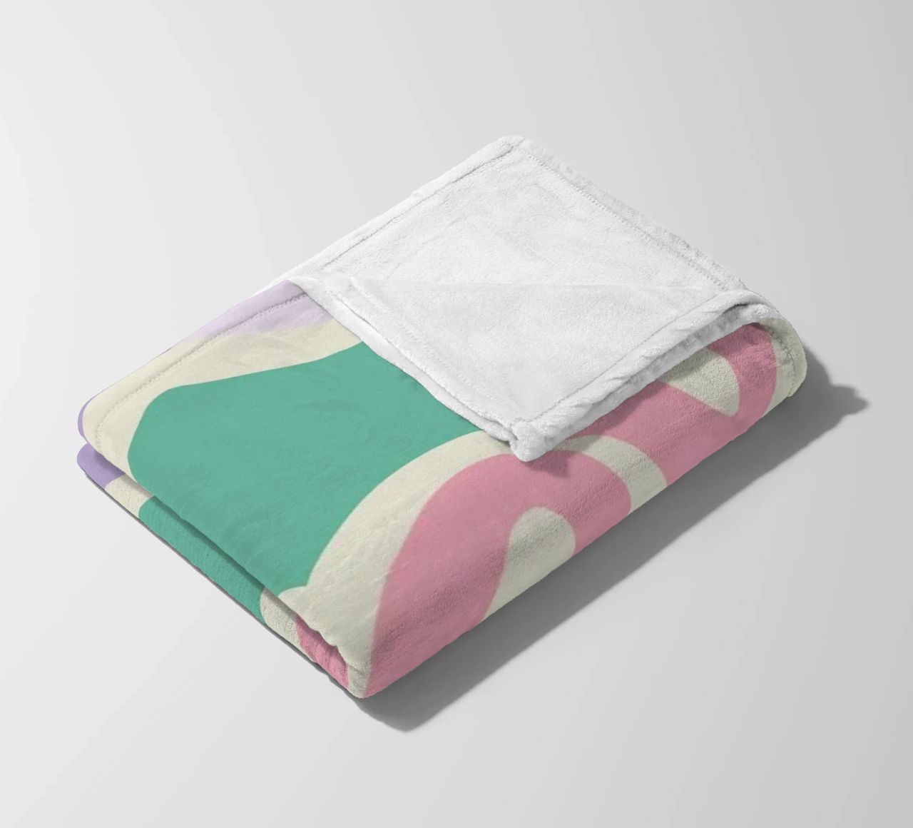 Botros Zaki Groovy Vibes - Psychedelic Art Print fleece blanket by NorwesClub